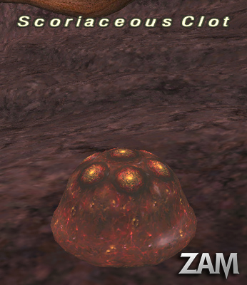 Scoriaceous Clot Picture