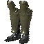 Dated Armored Caligae (Black)