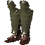 Dated Armored Caligae (Red)