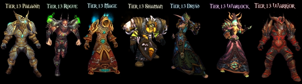 Tier 13 Set Bonuses Revealed World Of Warcraft Zam