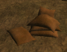 a pile of simple brown sacks