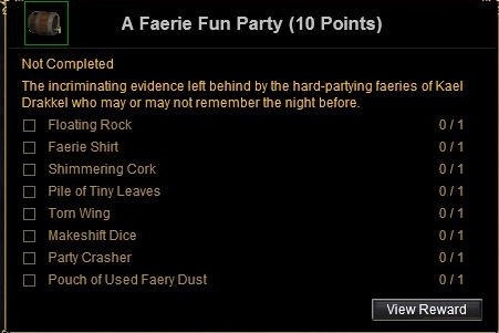 a faerie fun party