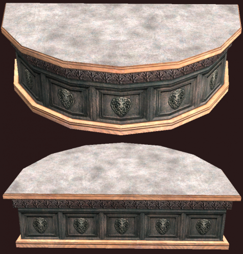 Lion&#39;s Mane Circle Counter - front and back