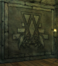 The Rune of Ethernere, as it appears on the walls of Lord Everling's Bedroom 
