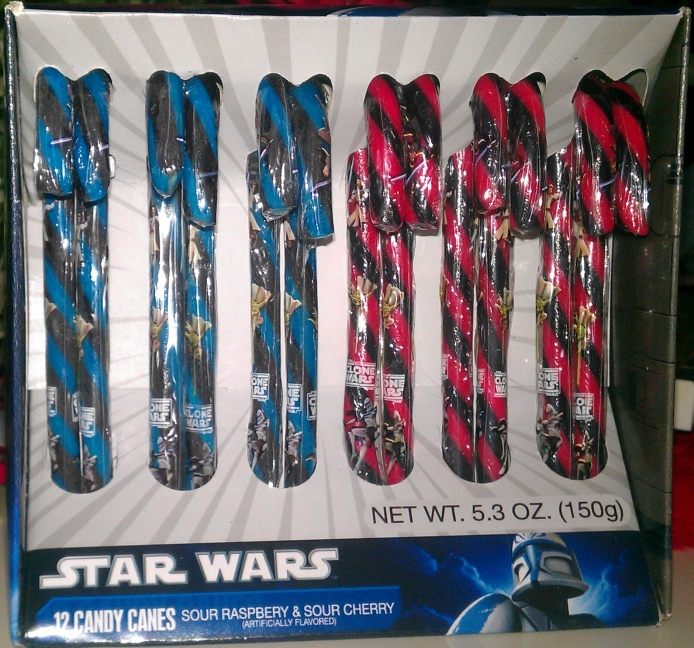 Star Wars Candy Canes, Christmas 2011