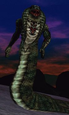 a Shissar Stalker from EverQuest.