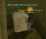 Stone Plate from Ruins of Roah