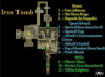 Detailed map of the Iron Tomb