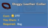 Doggy Leather Collar