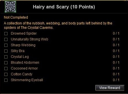 hairy and scary