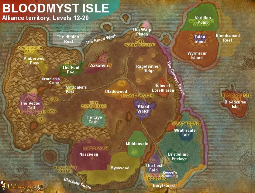 Bloodmyst isle   wowpedia   your wiki guide to the world 