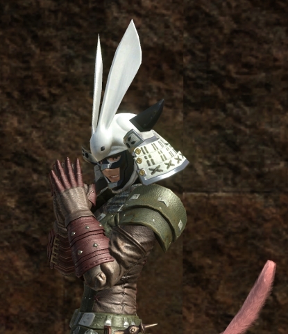 White Usagi Helm V2