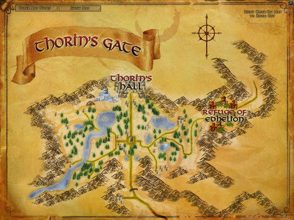 Lotro Forochel Map