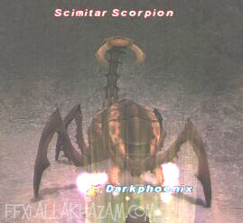 Scimitar Scorpion Picture