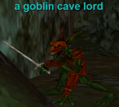A Goblin Cave Lord Bestiary Everquest Zam