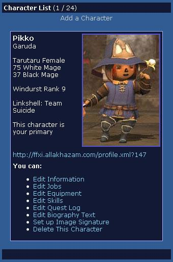 Final Fantasy XI, Final Fantasy Wiki