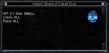 Velium Shard of Cobalt Scar :: Items :: EverQuest :: ZAM