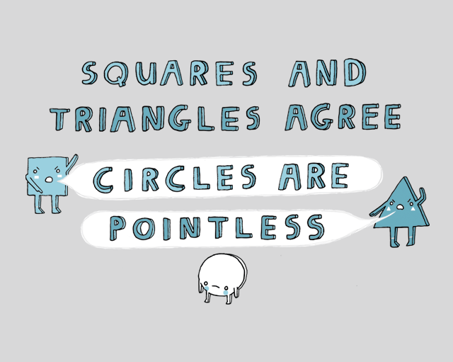 Circles are Pointless