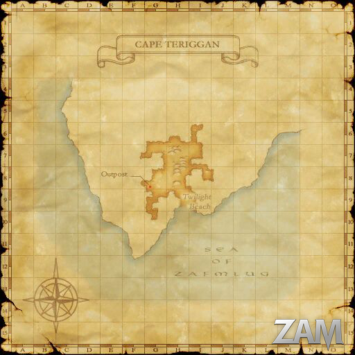 FFXI_AreaCape_Teriggan Final Fantasy XI ZAM