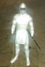 a humanoid mist with 2 short spears in ghostly chain armor