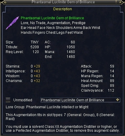 Phantasmal Luclinite Gem Of Brilliance :: Items :: EverQuest :: ZAM