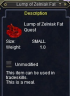 Thumbnail of Lump of Zelniak Fat item window 2016