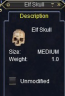 Thumbnail of Elf Skull item window 2017
