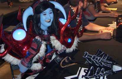 Blizzcon 2008 Interviews Interview Amanda Hosler Costume Contest Winner Wiki World Of Warcraft Zam