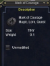 Thumbnail of Mark of Courage item window 2016