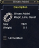 Thumbnail of Woven Anklet item window 2016