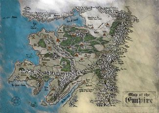 Map of the Empire©2000-2006 Games Workshop