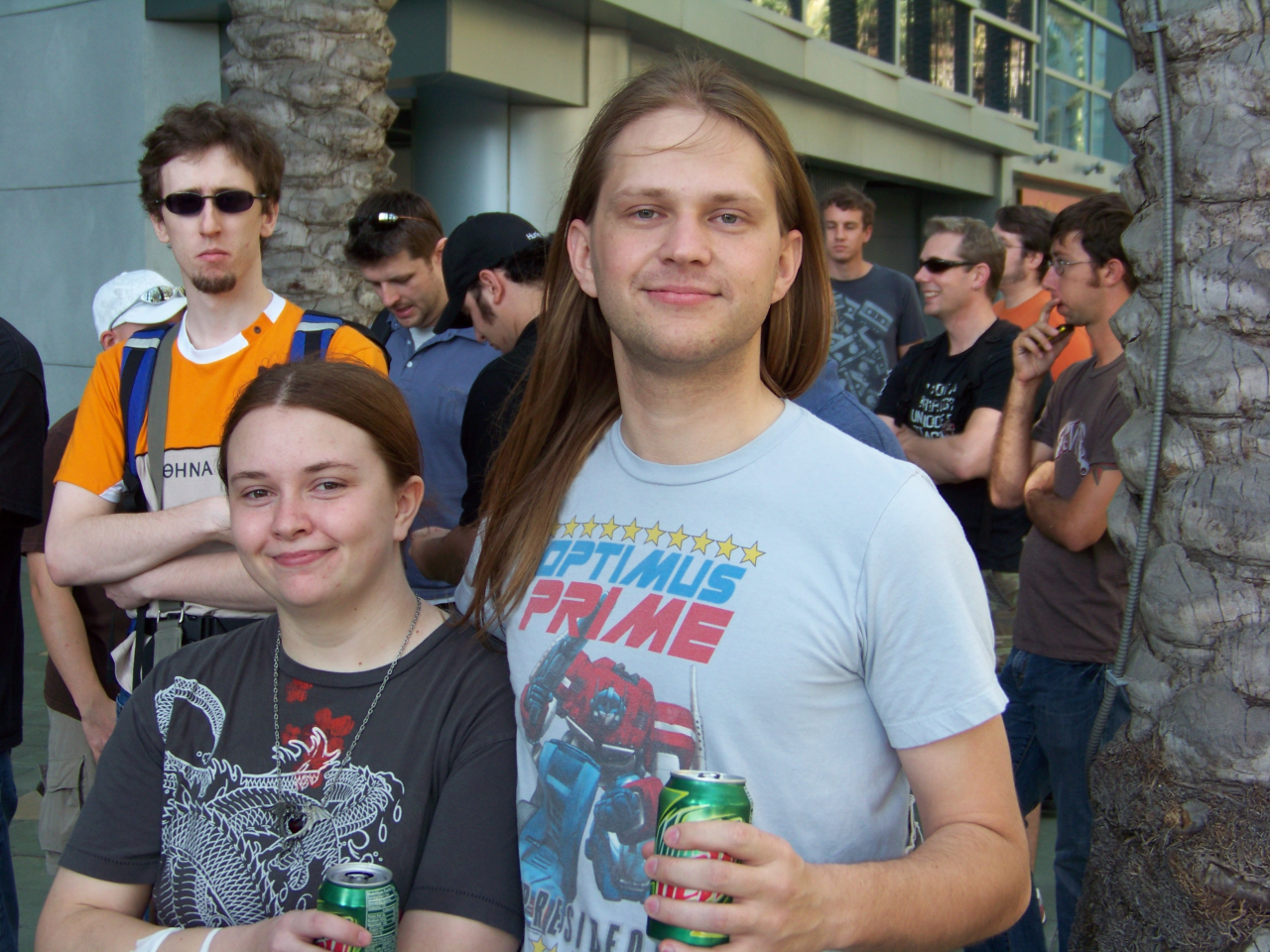 Welcome to BlizzCon - Attendees In Line