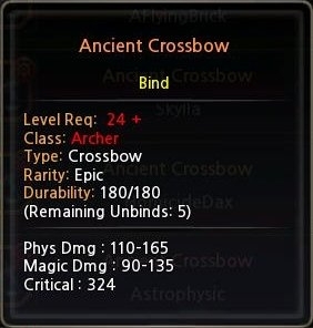 Example of an item tooltip