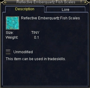 Reflective Emberquartz Fish Scales :: Items :: EverQuest :: ZAM