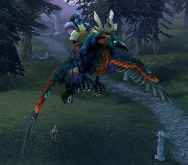 Flying a Hippogryph