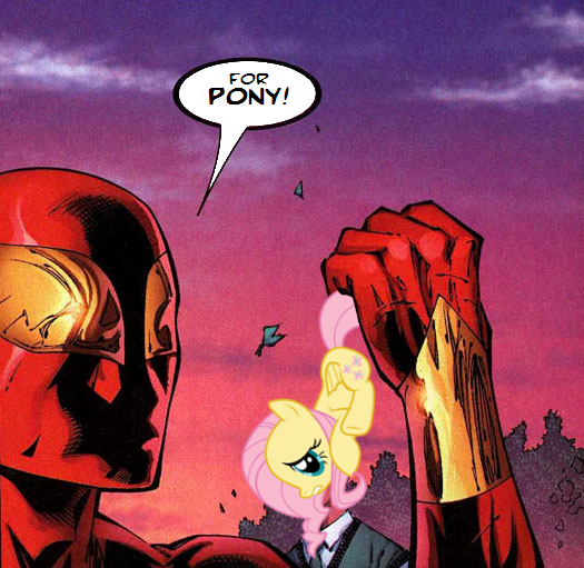 Deadpool is all about Fluttershy