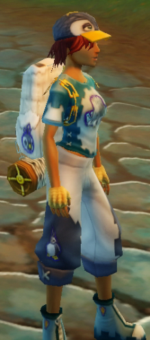 Full outfit reward for Snowhill Tower Defense Minigame quests