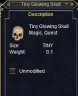Thumbnail of Tiny Glowing Skull (Rok Nolok) item window 2016