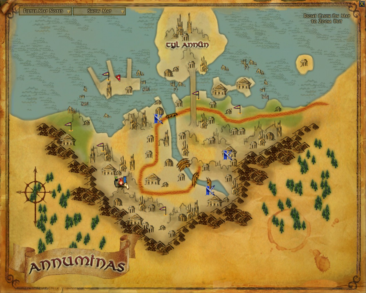 Instructions in the Map :: Quests :: Lord of the Rings Online :: ZAM