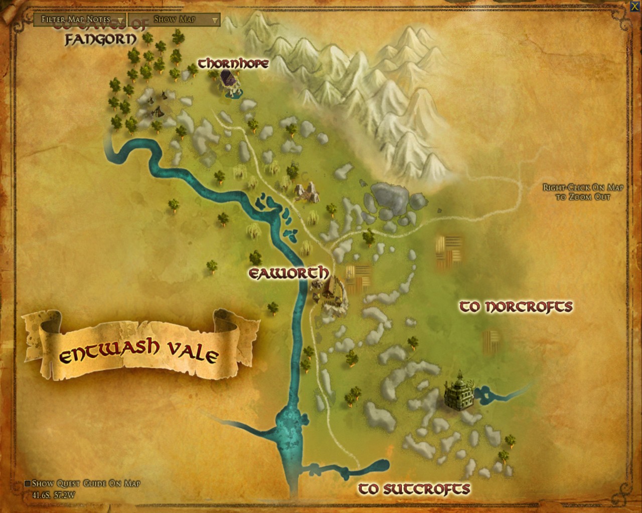 Instructions in the Map :: Quests :: Lord of the Rings Online :: ZAM