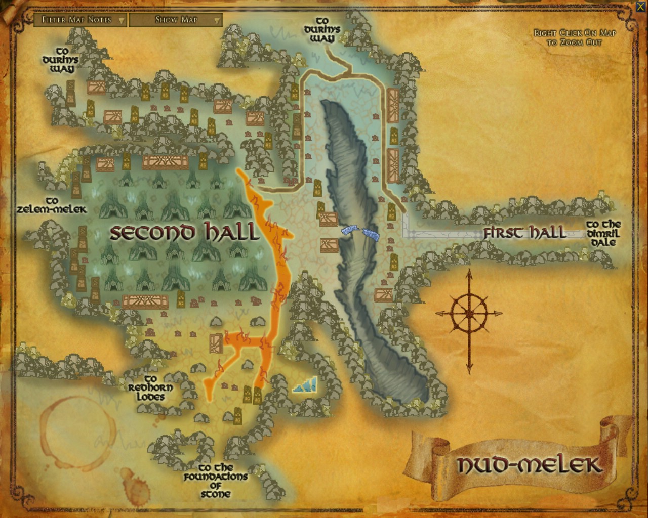 Instructions in the Map :: Quests :: Lord of the Rings Online :: ZAM